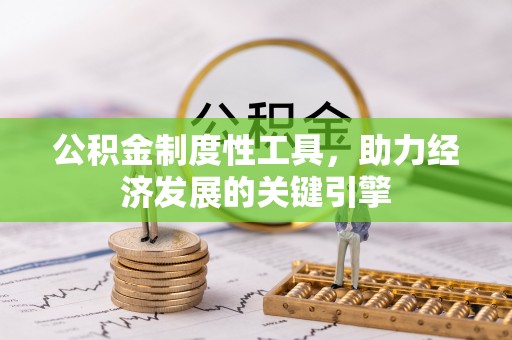 遂溪公积金制度性工具，助力经济发展的关键引擎