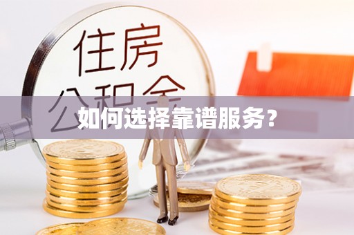 遂溪如何选择靠谱服务？