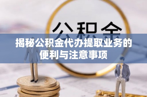 遂溪揭秘公积金代办提取业务的便利与注意事项