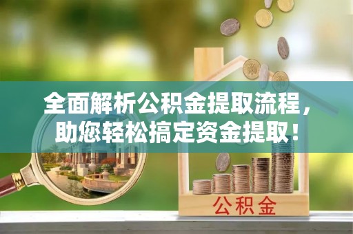 遂溪全面解析公积金提取流程，助您轻松搞定资金提取！