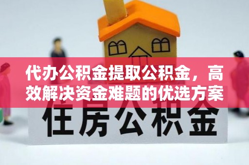 遂溪代办公积金提取公积金，高效解决资金难题的优选方案
