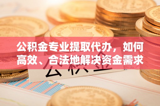 遂溪公积金专业提取代办，如何高效、合法地解决资金需求？