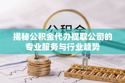 遂溪揭秘公积金代办提取公司的专业服务与行业趋势
