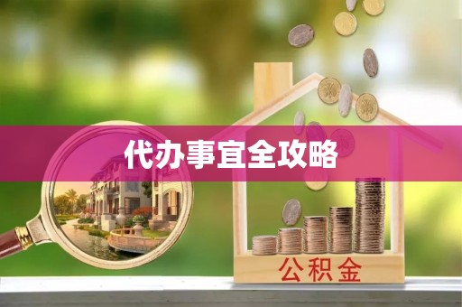 遂溪代办事宜全攻略