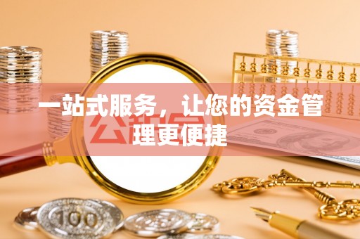遂溪一站式服务，让您的资金管理更便捷
