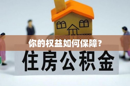 遂溪你的权益如何保障？