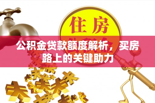 遂溪公积金贷款额度解析，买房路上的关键助力